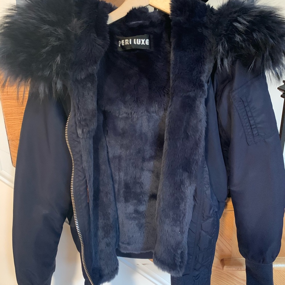 Peri luxe fur jacket